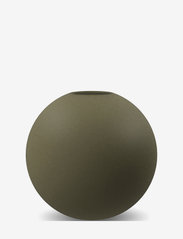 Ball Vase 20cm - OLIVE