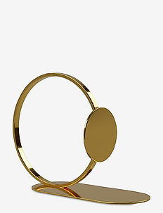 Book Ring 15cm - bookends - brass
