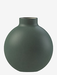 Collar Vase 12cm - vaser - dark green