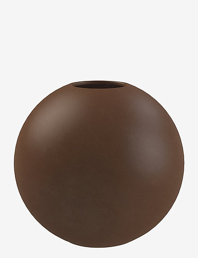 Ball Vase 20cm - maljakot - coffee