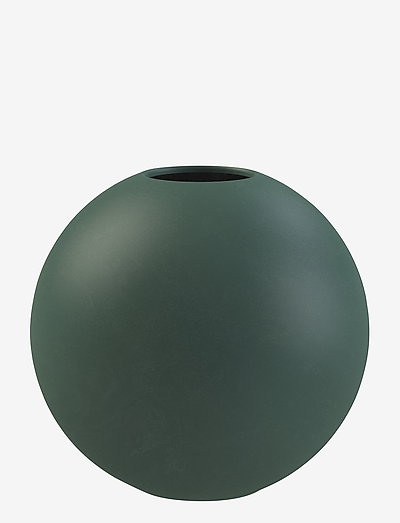 Ball Vase 20cm - maljakot - dark green