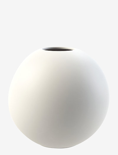 Ball Vase 30cm - maljakot - white