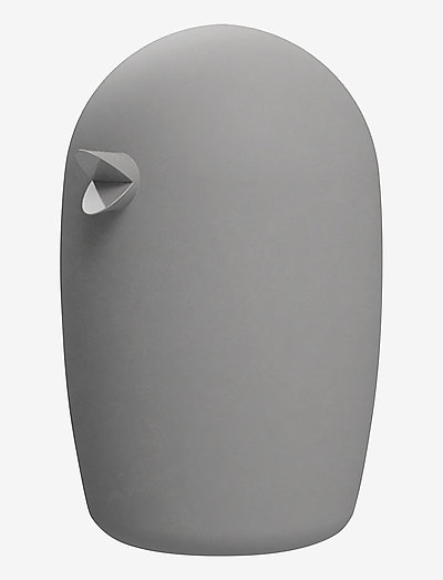 Ceramic Bird 12cm - veistokset & posliinikoristeet - grey