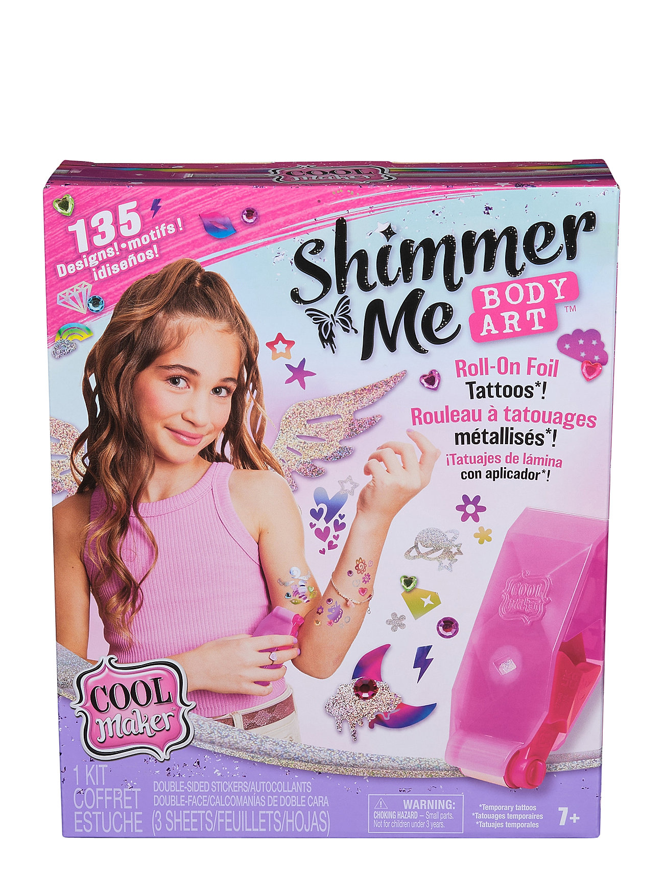 Cool Maker Cool Maker Shimmer Me Body Art 2.0 Multi/patterned