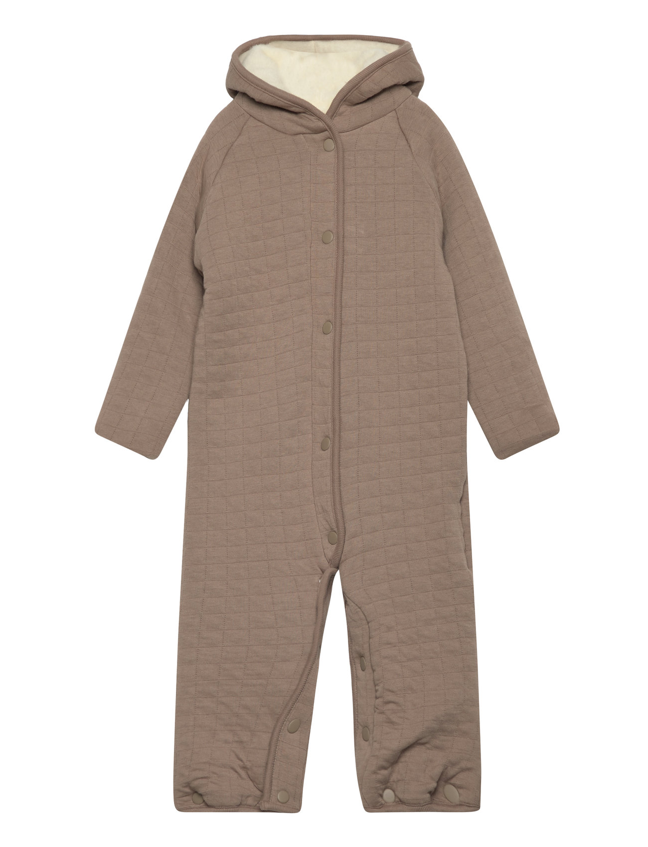 Quilted Reversible Jumpsuit And Sleeping Bag Baby & Maternity Baby Sleep Baby Sleeping Bags Beige Copenhagen Colors