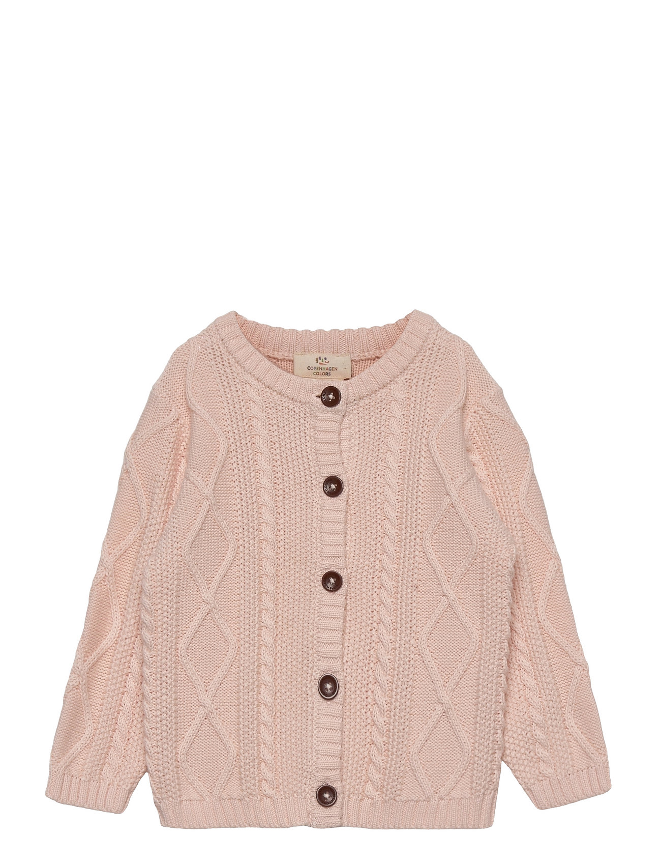 Knitted Cardigan Pink Copenhagen Colors