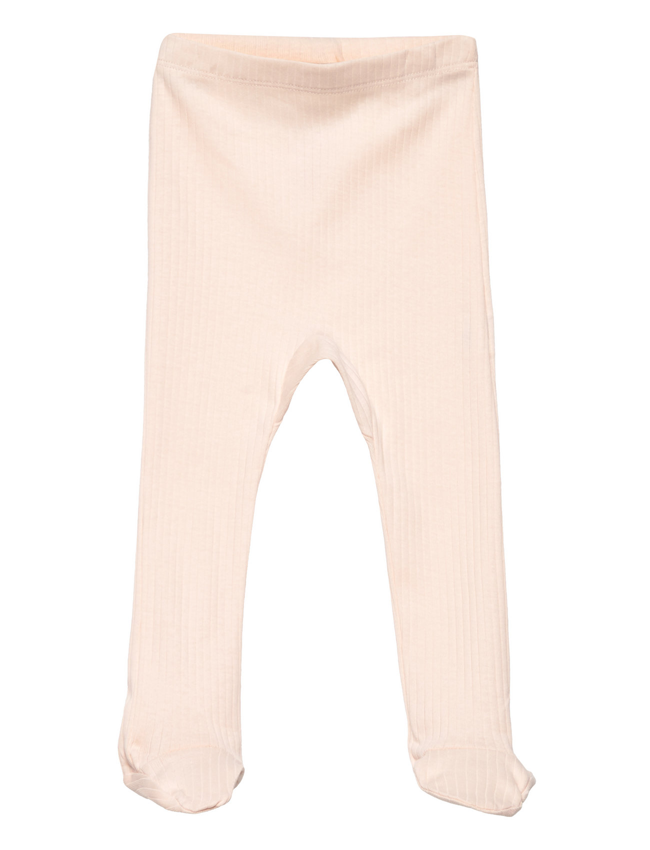 Baby Rib Tights W. Feet Pink Copenhagen Colors