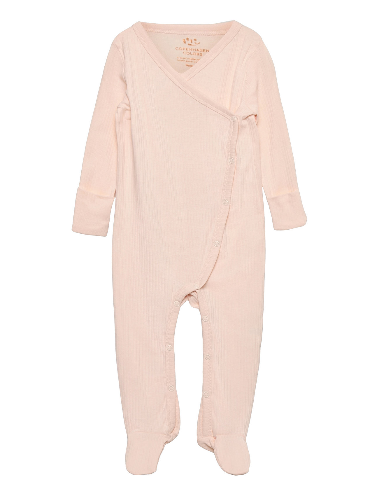 Rib Jersey Full Body Crossover Pink Copenhagen Colors