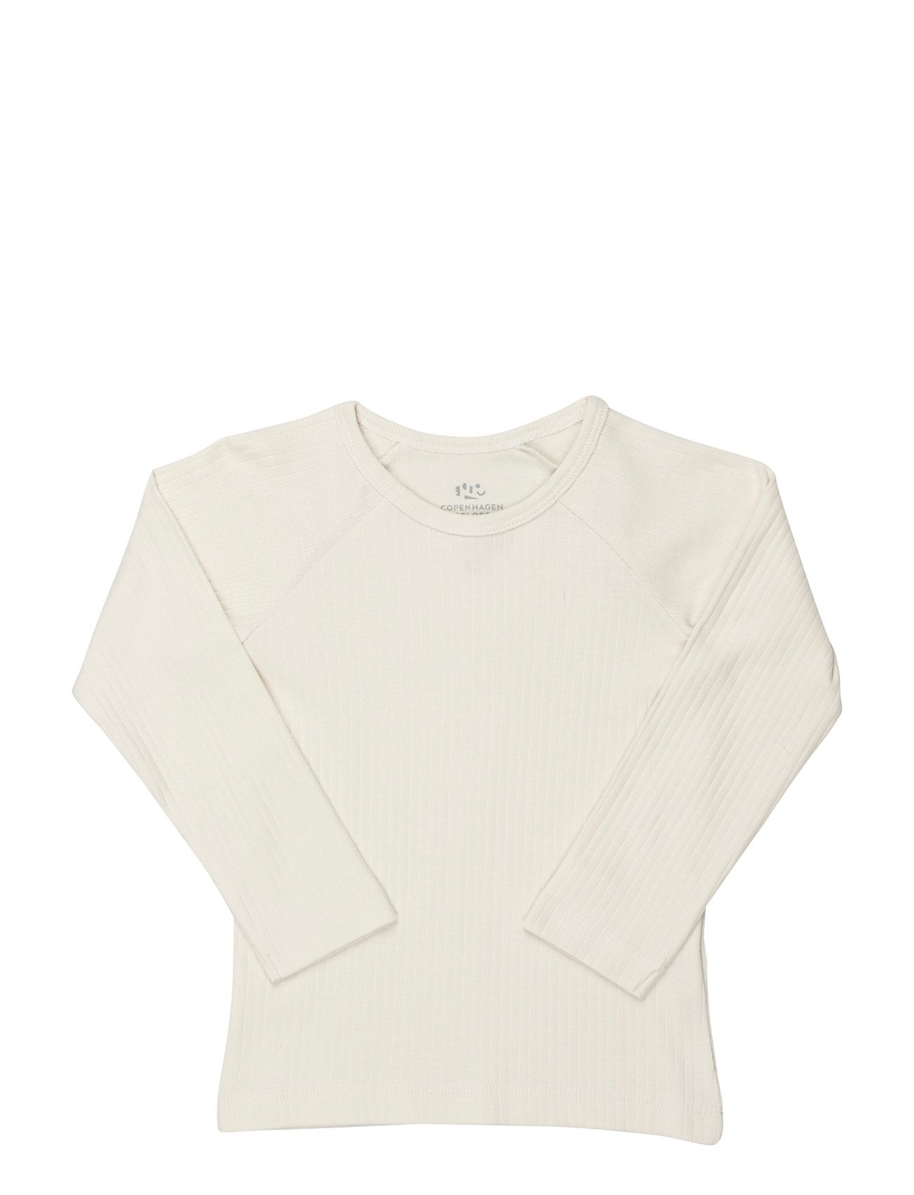 Rib Jersey Classic Longsleeve Shirt Cream Copenhagen Colors 115077