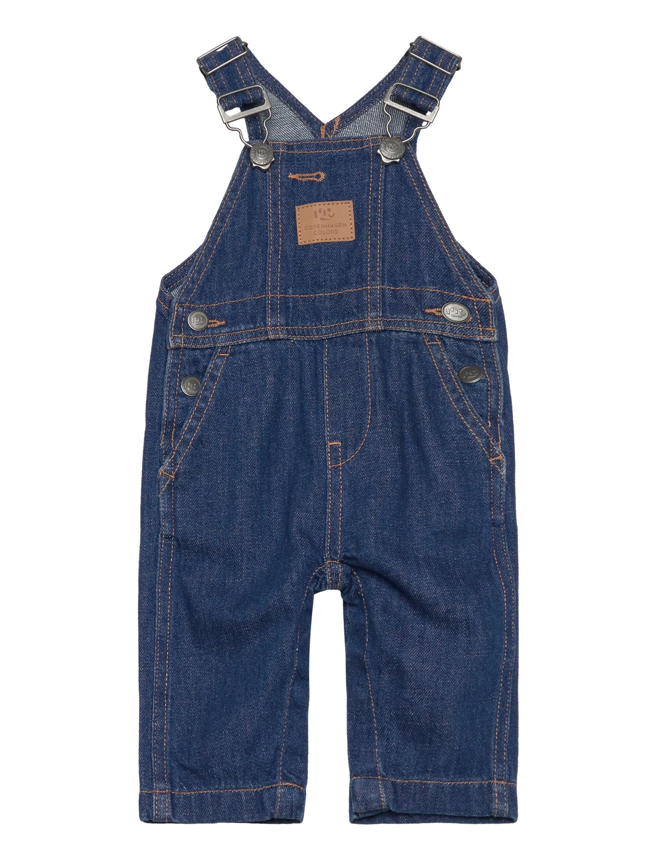 Copenhagen Colors Organic Baby Overalls Blå