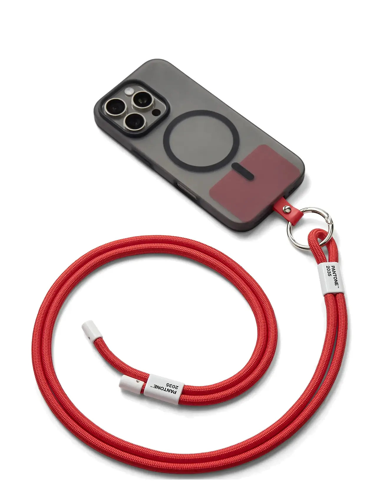 PANTONE Pantone Adjustable Phonestrap, One Size, Red, Køkken > Vandflasker, Unisex