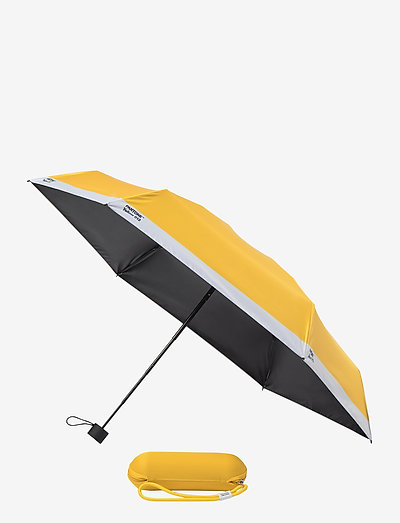 UMBRELLA FOLDING IN CARRY CASE - paraplyer - yellow 012 c