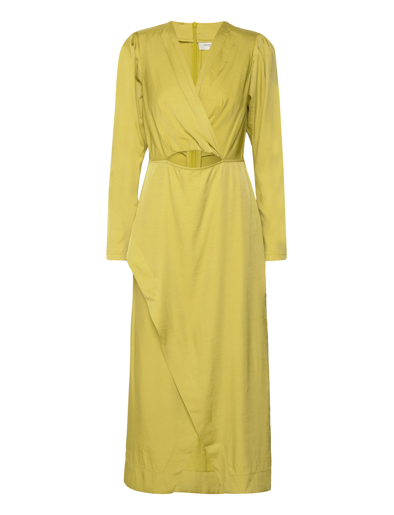 Cmsho-Dress Knelang Kjole Green Copenhagen Muse