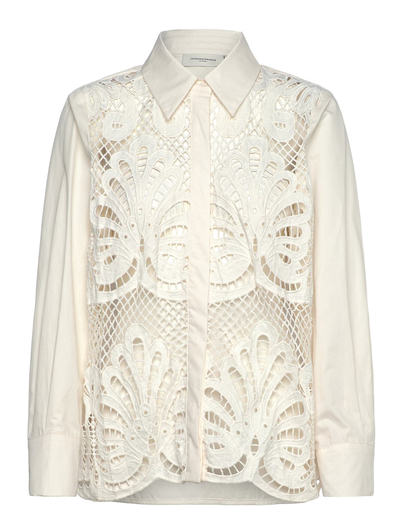COPENHAGEN MUSE Cmshirley-Shirt Cream - XL - Damen