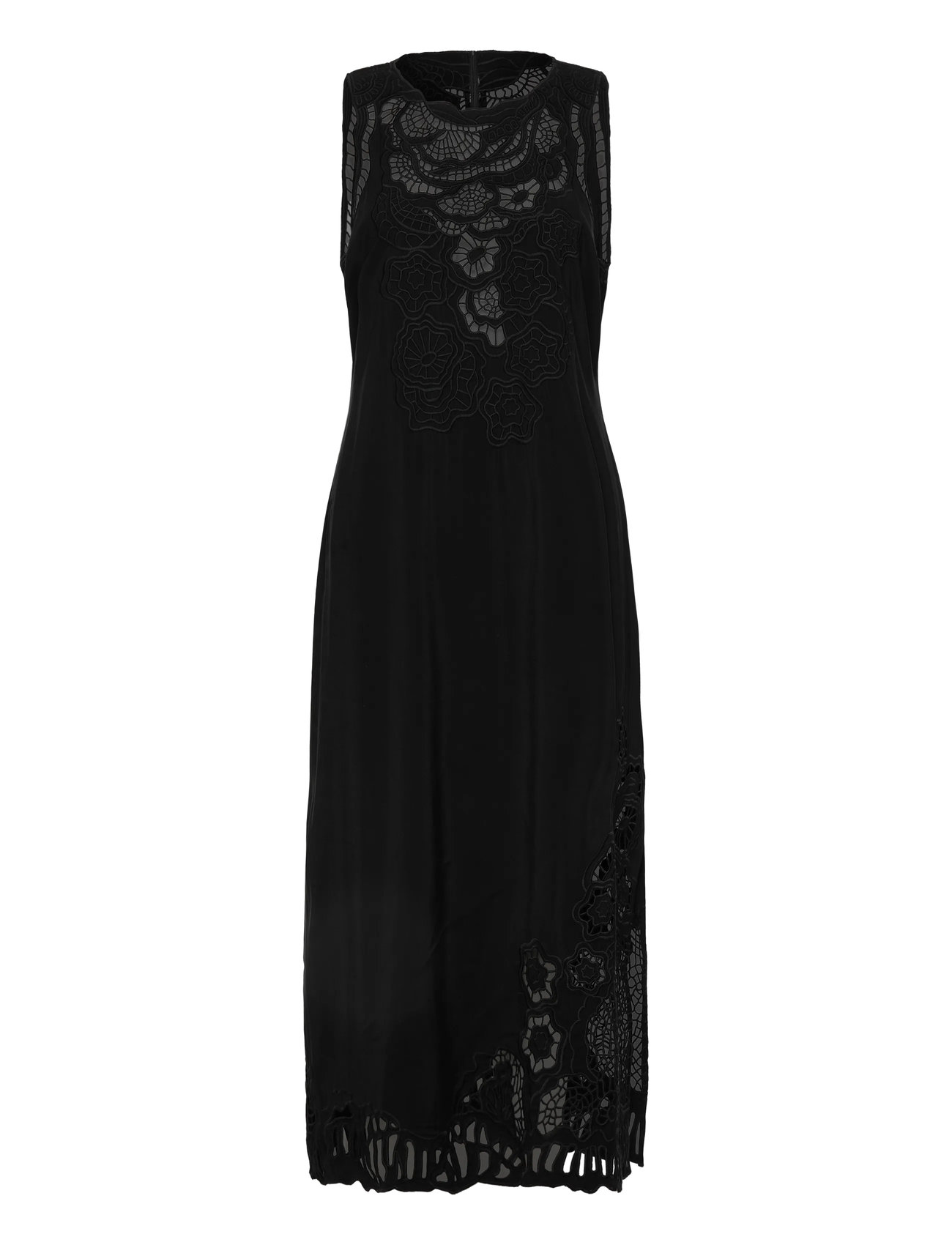 Cmmadelyn-Dress Knelang Kjole Black Copenhagen Muse