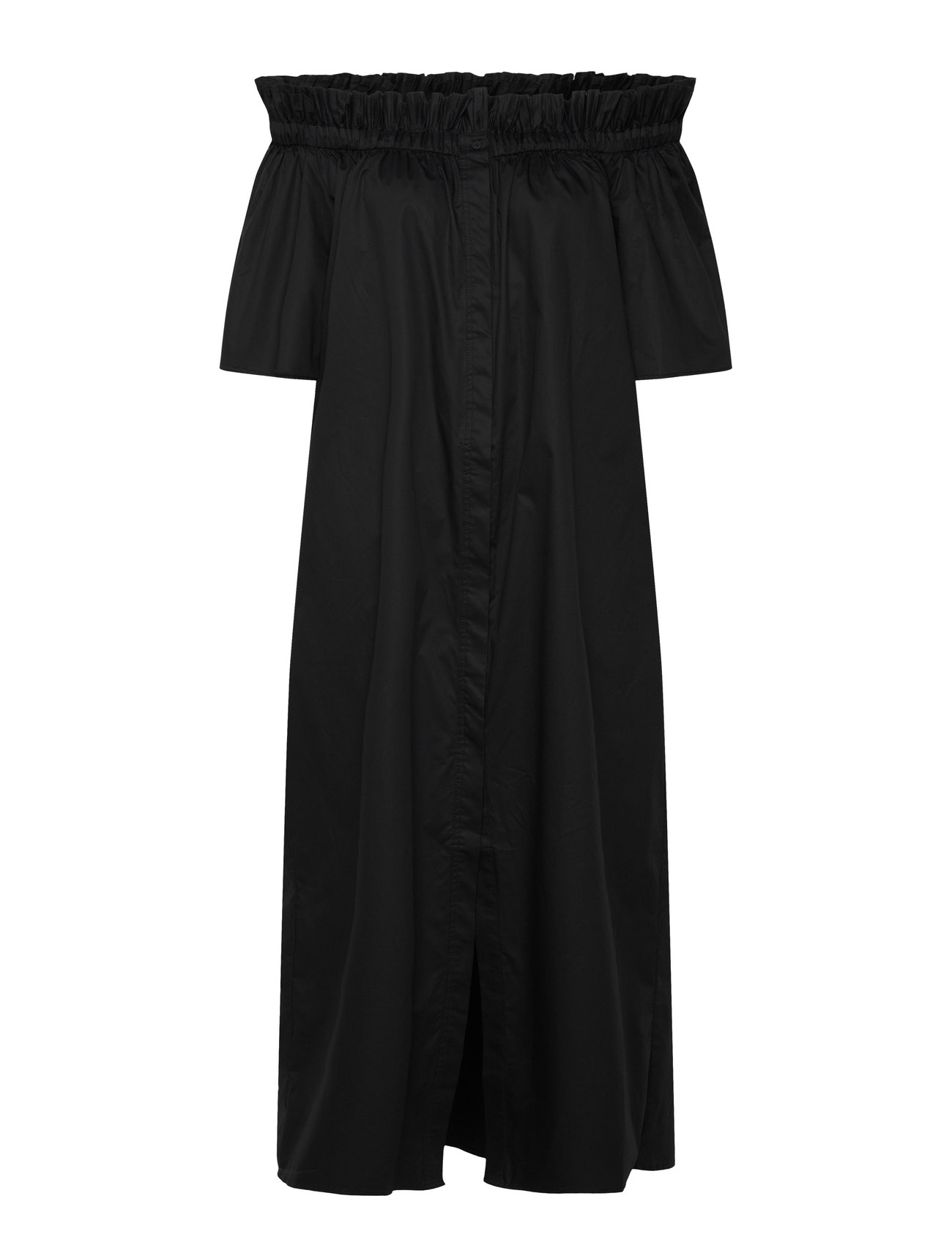 Cmshirley-Dress Knelang Kjole Black Copenhagen Muse