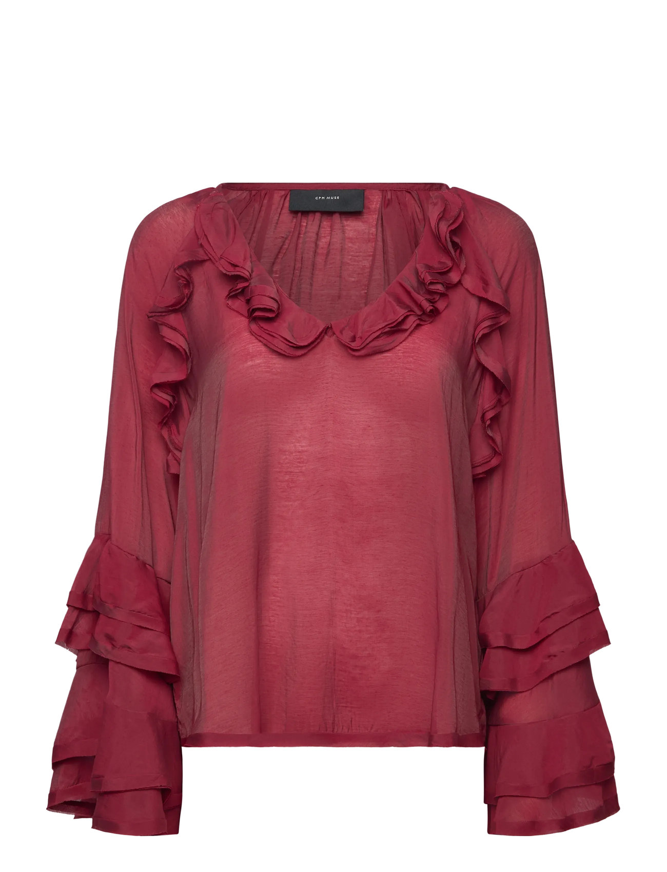 COPENHAGEN MUSE Cmnorma-Bluse Rot - XS - Damen