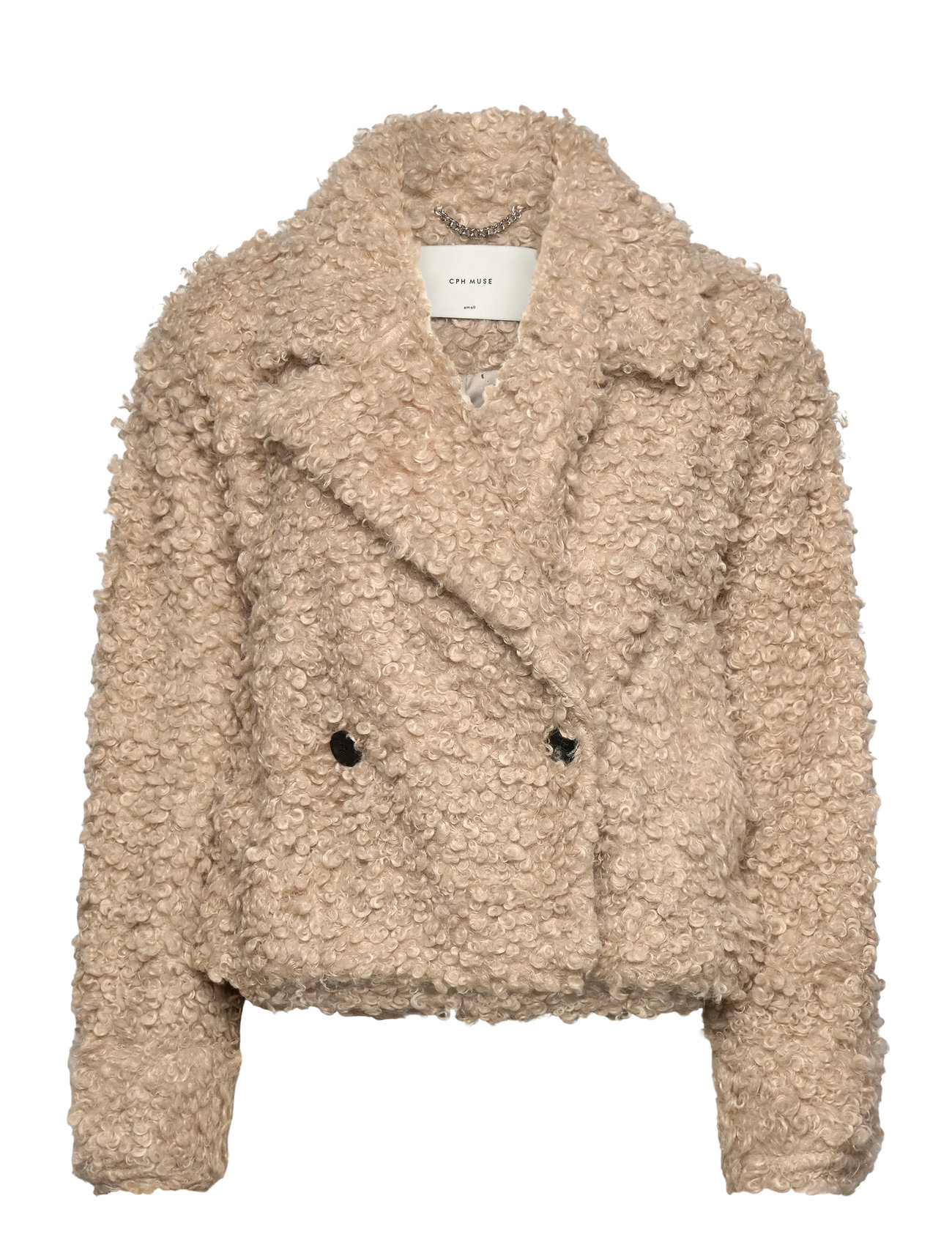 COPENHAGEN MUSE Cmcurly-Jacke Beige - L - Damen