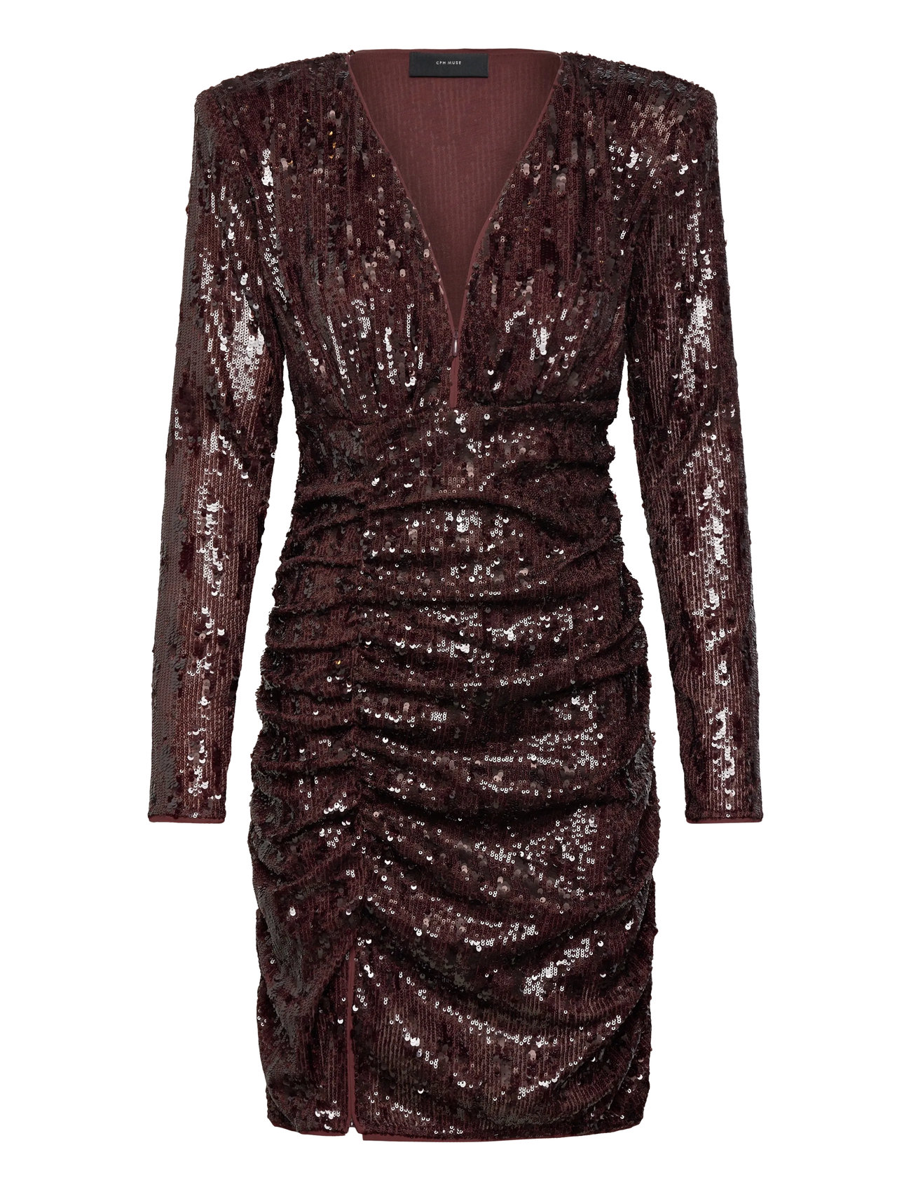COPENHAGEN MUSE Cmsequince-Kleid Burgundy - XL - Damen