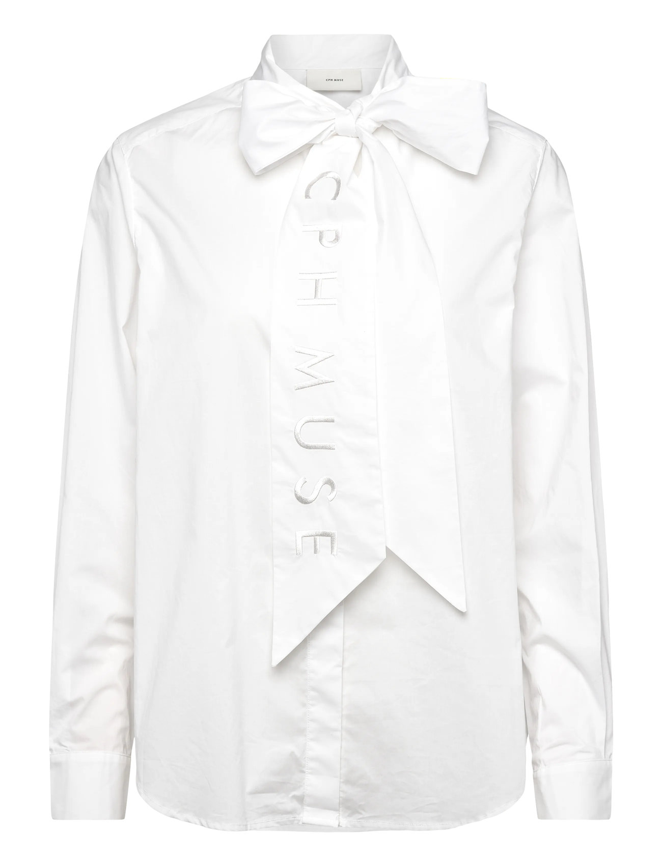 COPENHAGEN MUSE Cmpoplin-Shirt Weiß - S - Damen