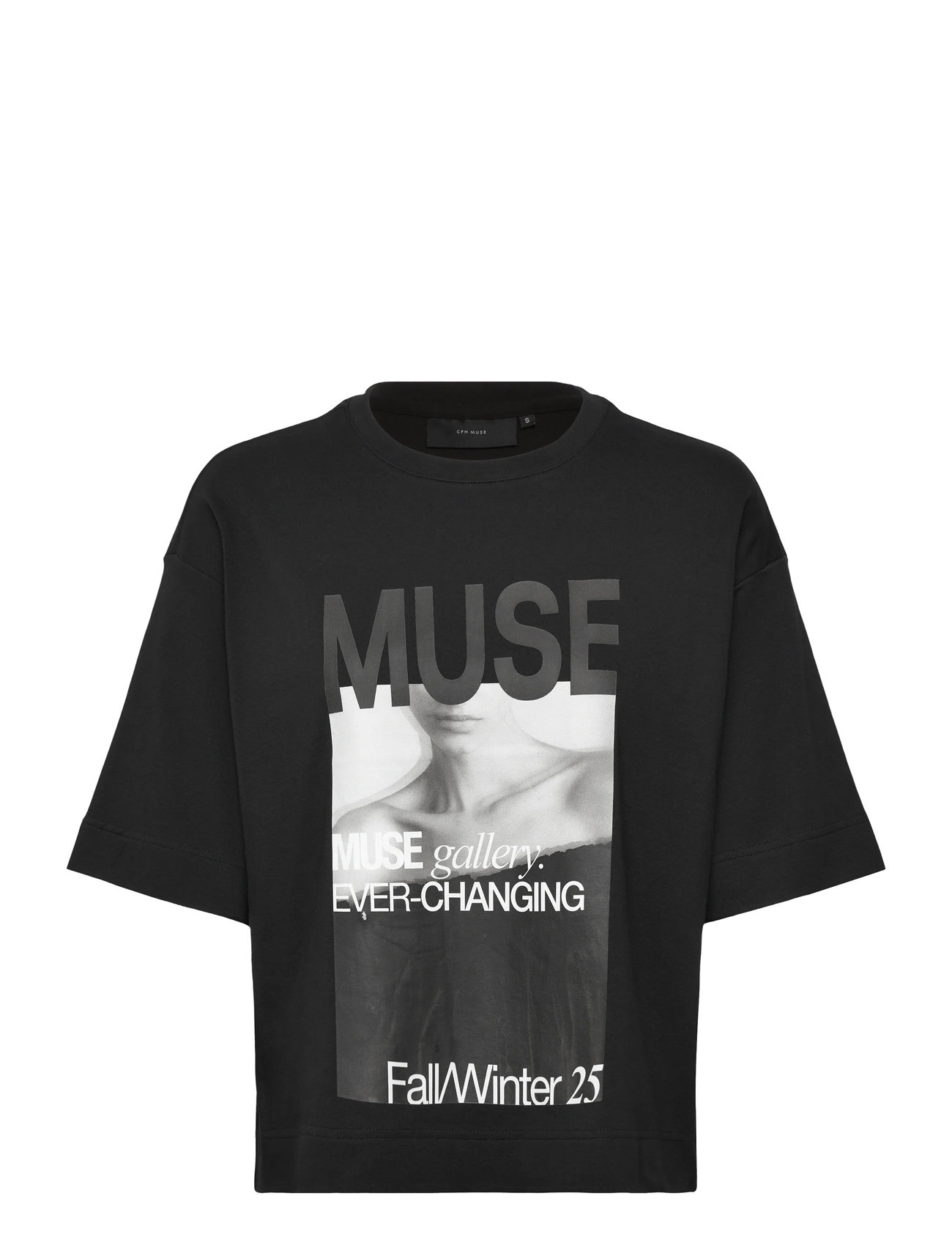 COPENHAGEN MUSE Cmmuse-Tee Schwarz - XL - Damen