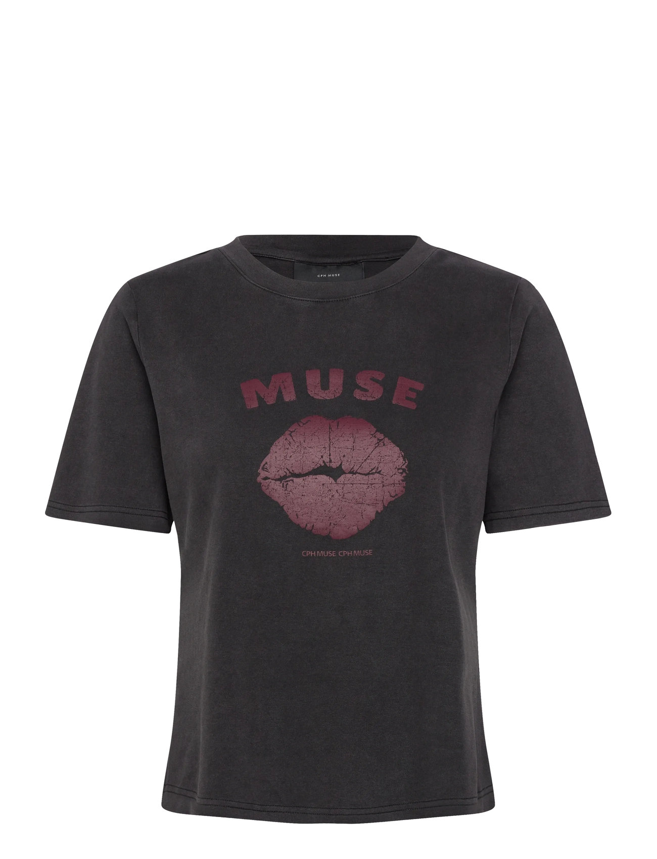 COPENHAGEN MUSE Cmmuse-Tee Schwarz - XS - Damen
