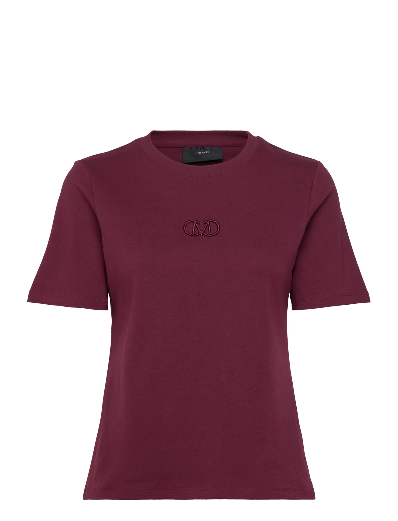 COPENHAGEN MUSE Cmmuse-Tee Burgundy - XS - Damen