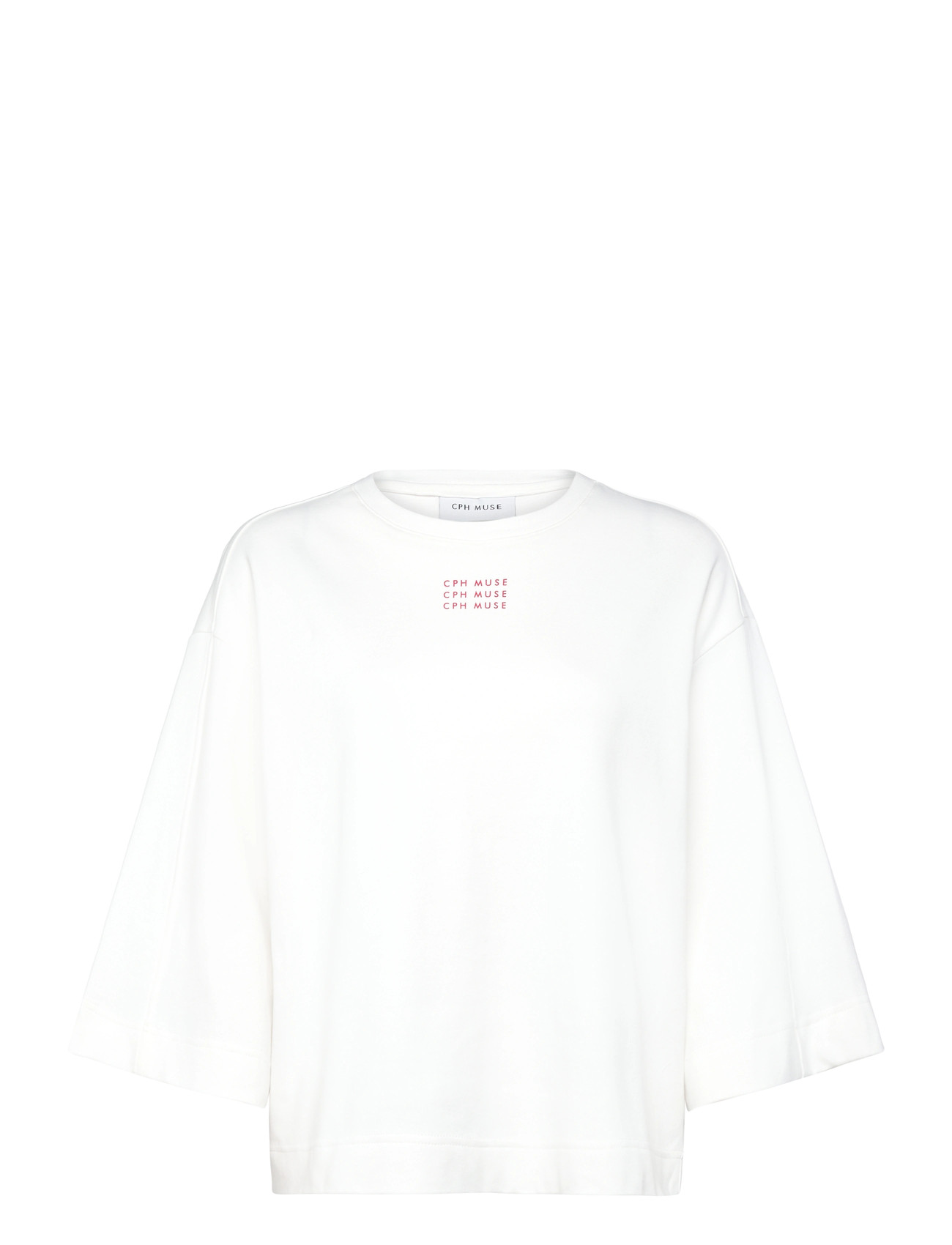 COPENHAGEN MUSE Cmmuse-Tee Weiß - XL - Damen
