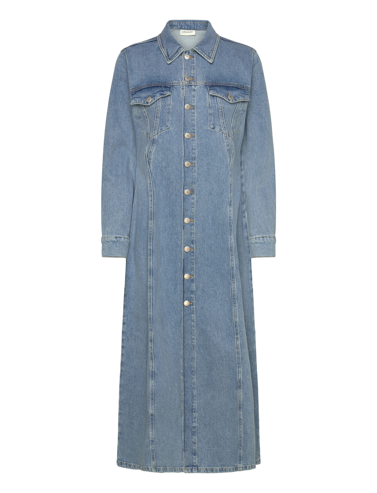 COPENHAGEN MUSE Cmanouk-Kleid Blau - XL - Damen