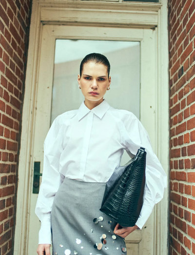 Copenhagen Muse - Cmpoppi-shirt 207923 - 1010 Bright White