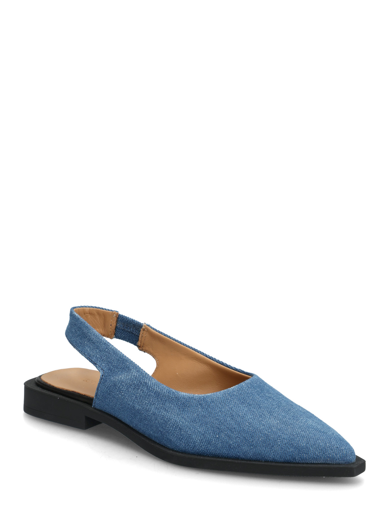 Copenhagen Studios Cph416 Suede New Brown, 40, Blue, Slingbacks > Flade Slingbacks, Dame