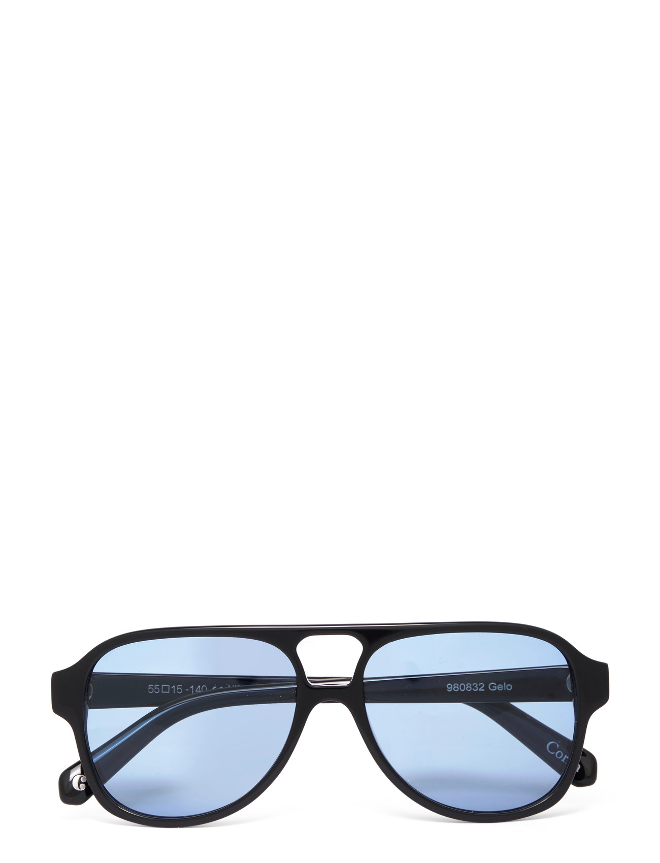 Corlin Eyewear Gelo Blue, One Size, Black, Solbriller > Aviator-Solbriller, Herre