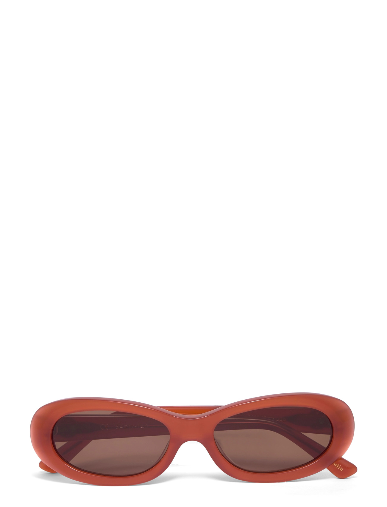 Corlin Eyewear Louis Red Brown, One Size, Red, Solbriller > Solbriller Med Firkantet Stel, Dame