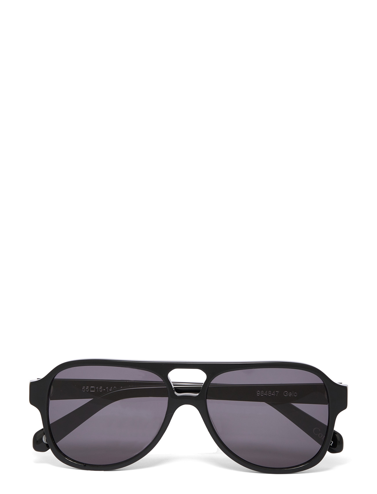 Corlin Eyewear Gelo Black Black, One Size, Black, Solbriller > Aviator-Solbriller, Dame