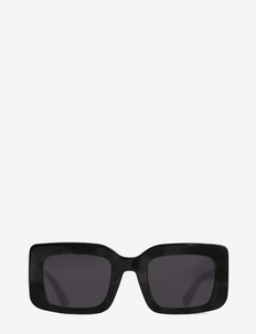 West - okulary przeciwsłoneczne prostokątne - west black black