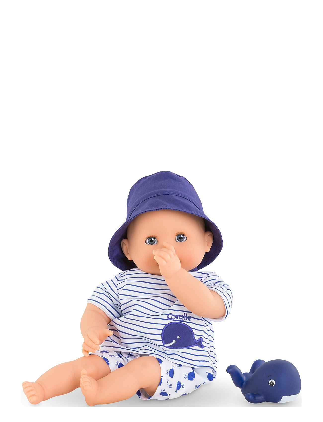 Corolle Corolle Doll Bath Marin, 30 cm, One Size, Blue, Dukker Og Tilbehør > Dukker, Børn