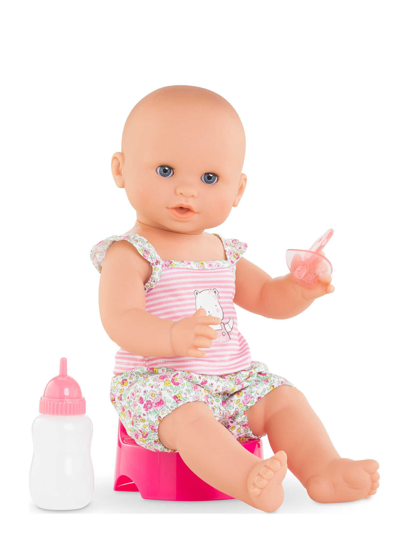 Corolle Mgp Emma Drink-And-Wet Bb Toys Dolls & Accessories Dolls Pink Corolle
