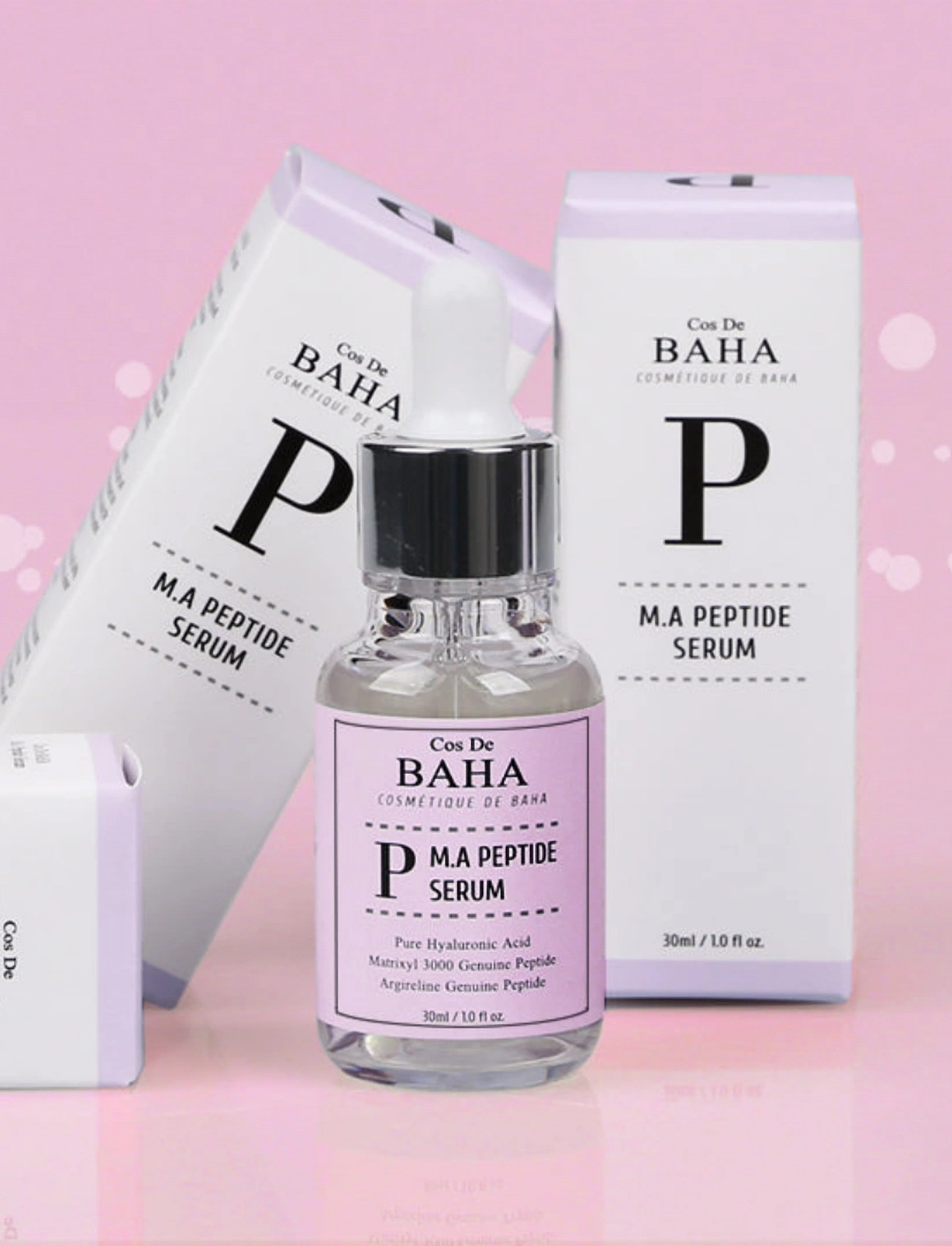 Cos de BAHA Cos De Baha - Matrixyl 3000 Argireline Peptide Serum (30ml), 30 ml, Nude, Ansigt > Serum, Dame