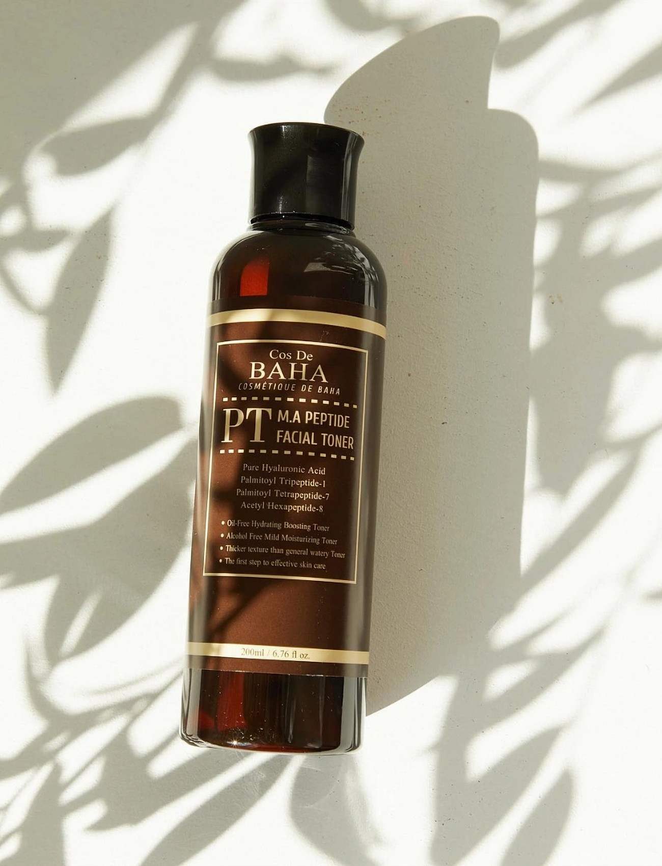 Cos de BAHA Cos De Baha - Peptide Toner (Pt) (200ml), 30 ml, Nude, Tonere > Hydrerende Tonere, Dame