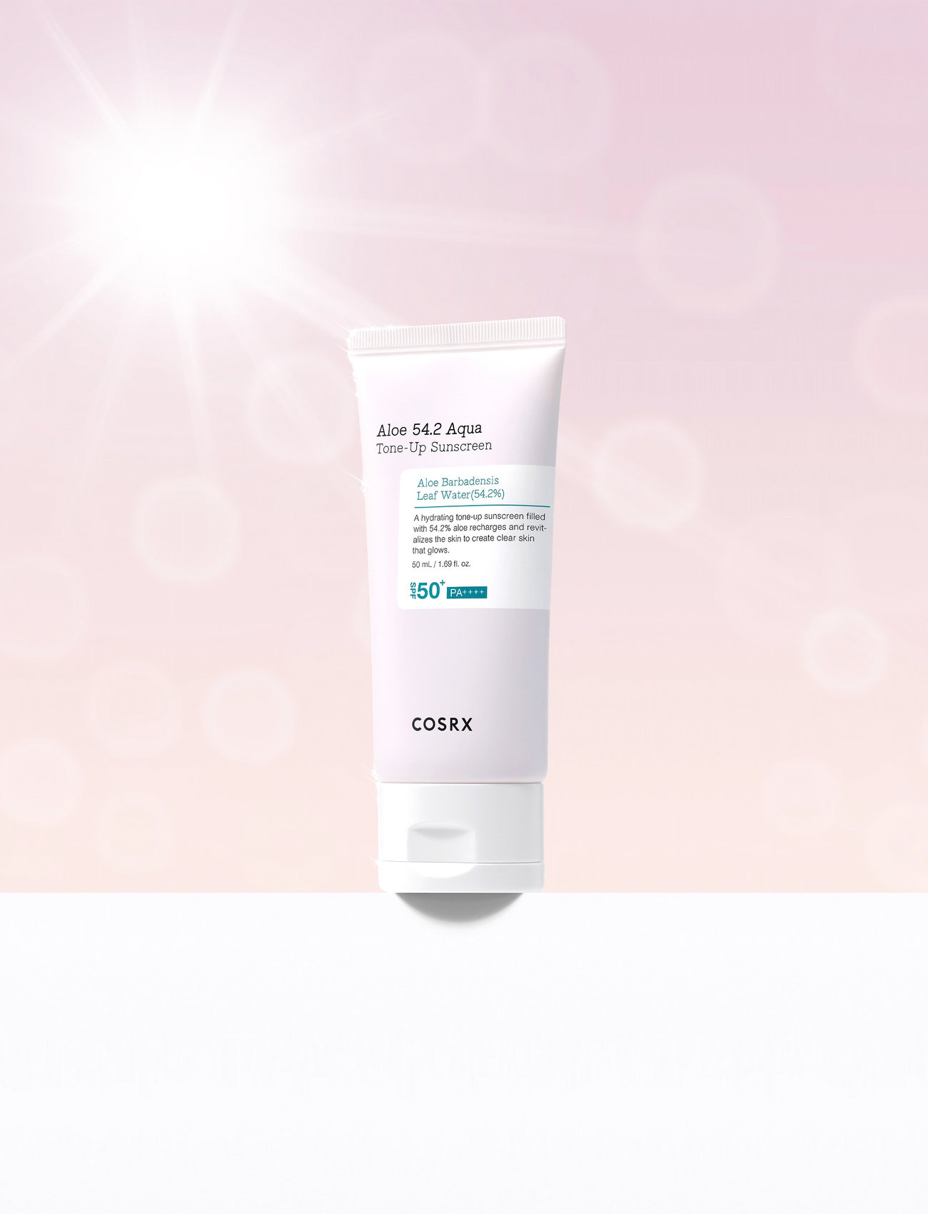 COSRX Cosrx Aloe 54,2 Aqua Tone Up Sunscreen 50ml, 50 ml, Nude, Solpleje > Ansigt, Dame