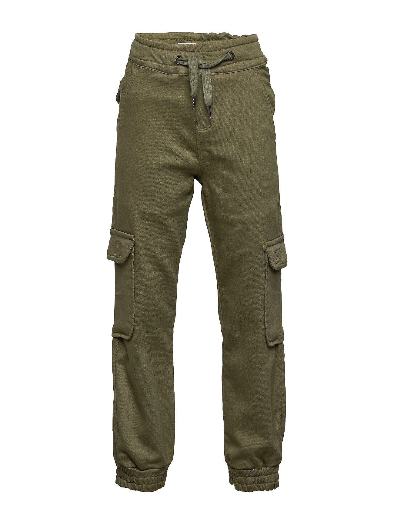 olive cargo joggers