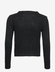 Costbart - CBPrima Knitted Cardigan - gilets - black - 1