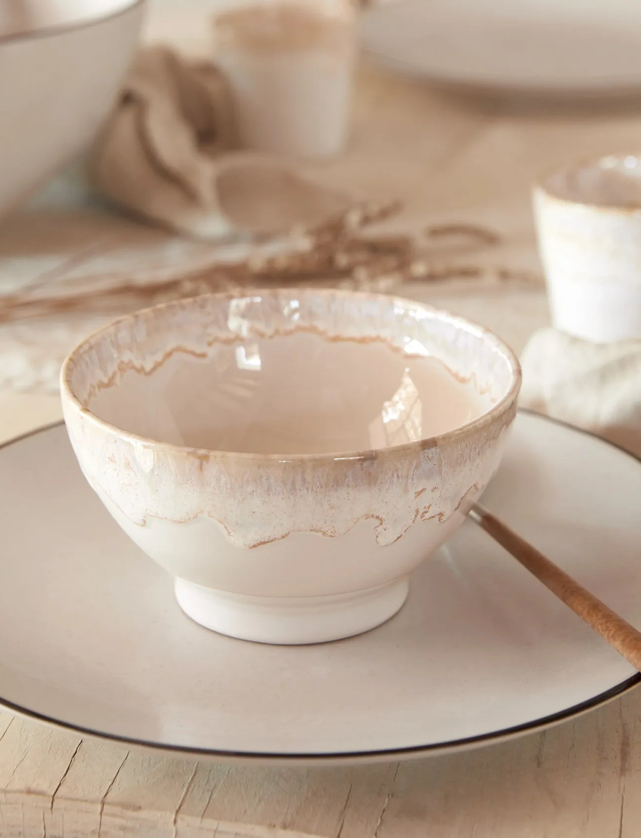 Costa Nova Grespresso Latte-Skål 4-P, Ø 14.5 cm, White, Skåle > Morgenmadsskåle, Unisex
