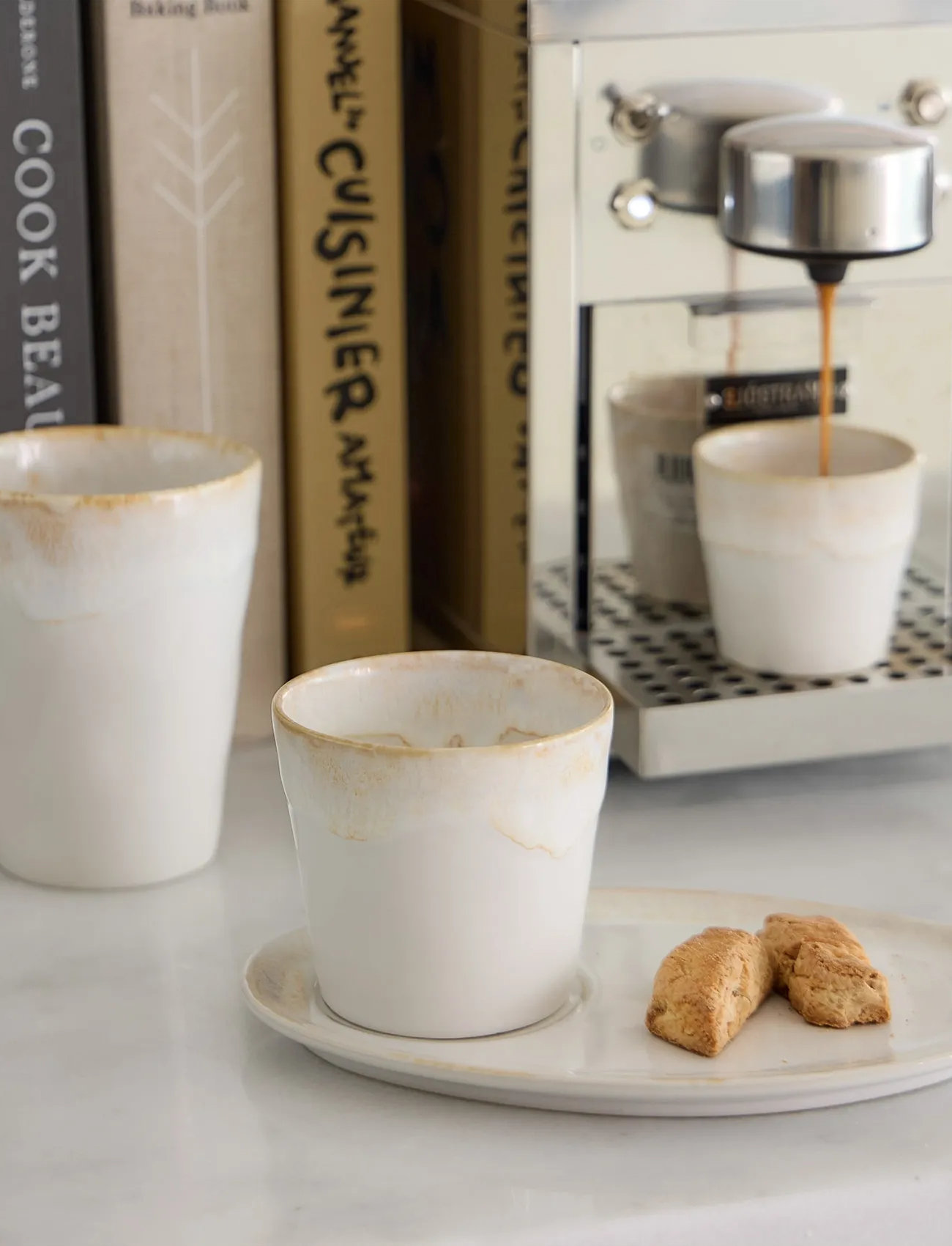 Costa Nova Grespresso Krus 3-P, 19 CL, White, Kopper & Krus > Kaffekopper, Unisex