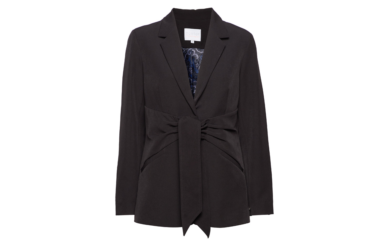 95 Tie Polyester Jacket Coster Detail W Black Suit 5 Copenhagen Elastane Ww4ZZSF0q