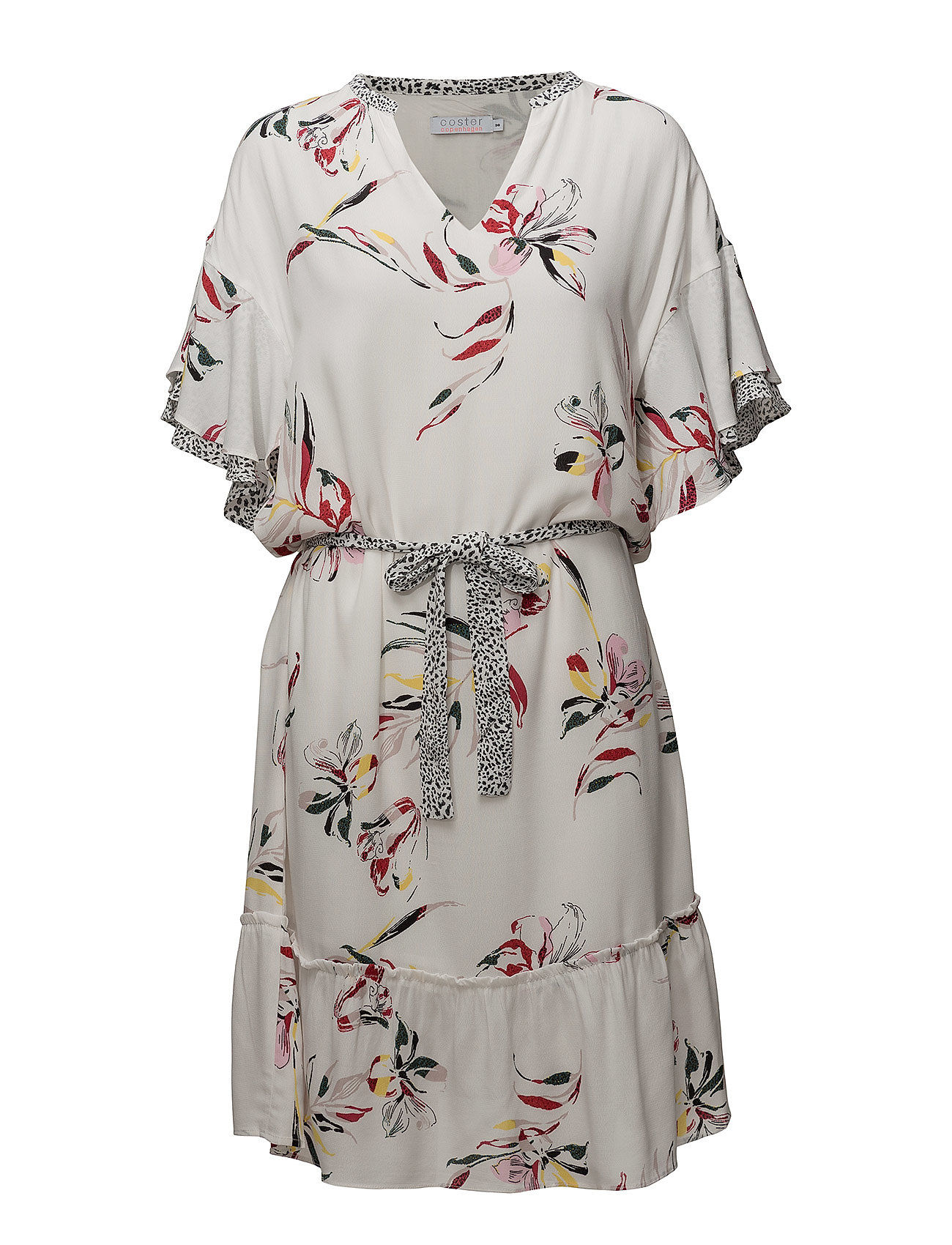 Mysmystery And Ruffle FlowerCoster WTieband Copenhagen Dress BrdxCeWo