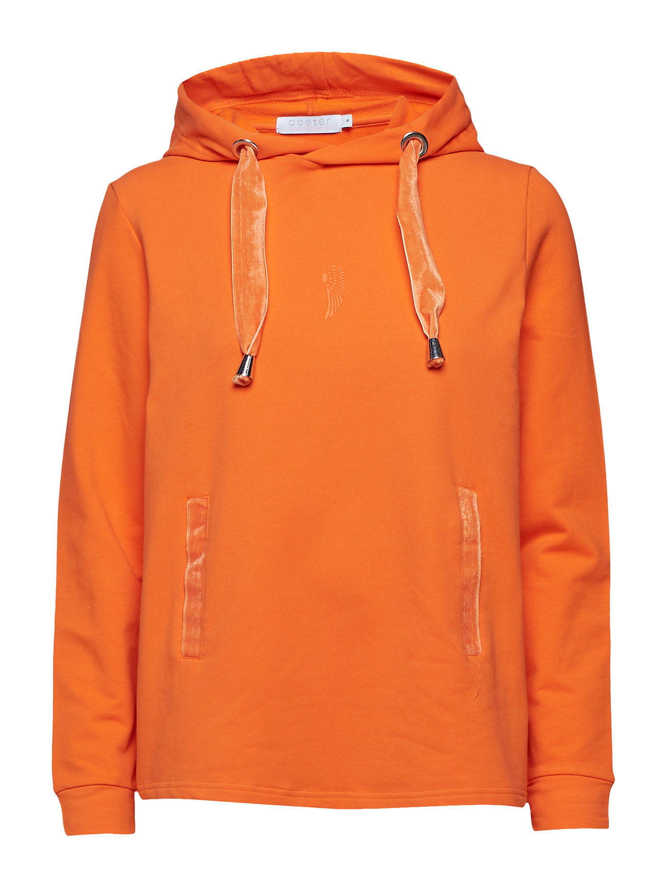 Aanbieding Hoodie W Wing Print Trui Oranje Coster Copenhagen Coster