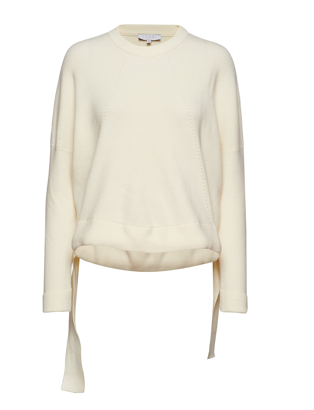Sweater In Knit W Tie Band Detail Gebreide Trui Creme Coster Copenhagen coster copenhagen kopen in de aanbieding Sweater In Knit W Tie Band Detail Gebreide Trui Creme Coster Copenhagen coster copenhagen kopen in de aanbieding