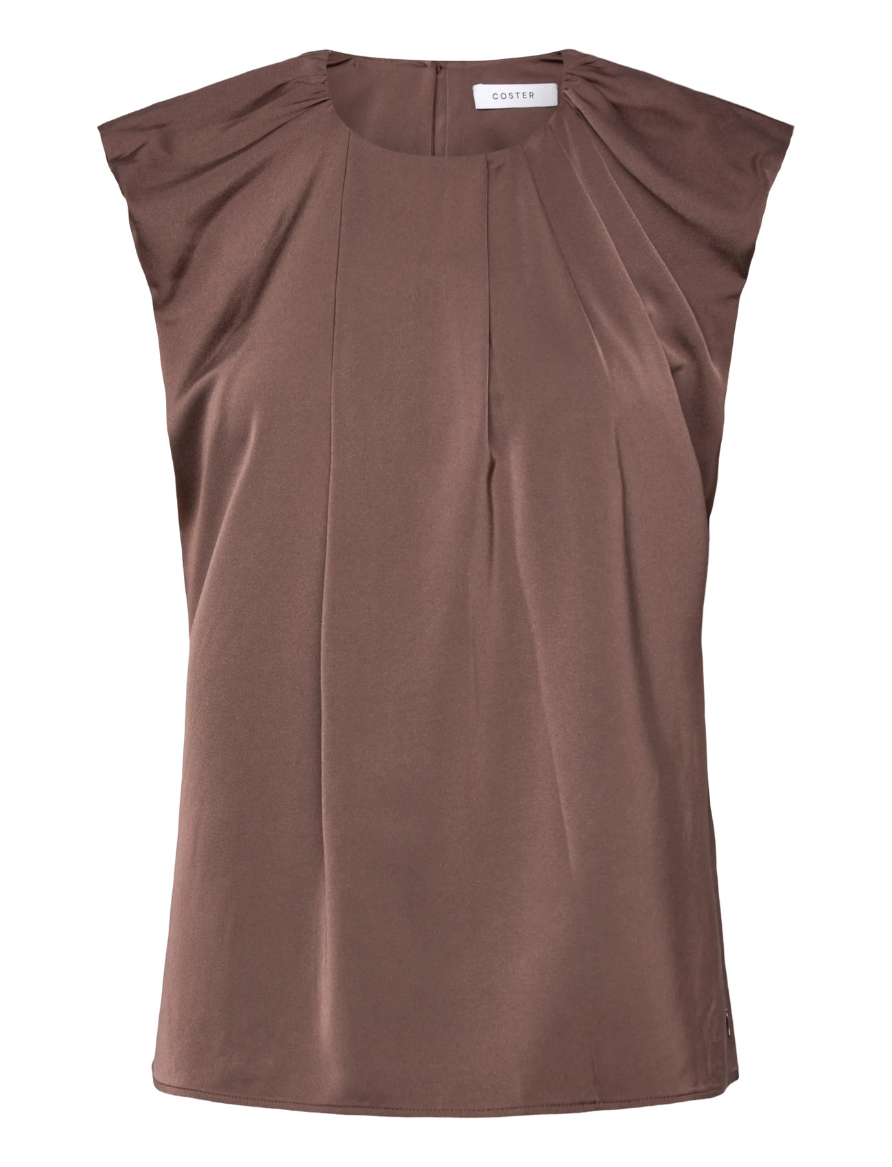 COSTER COPENHAGEN Draped Oberteil Braun - 44 - Damen