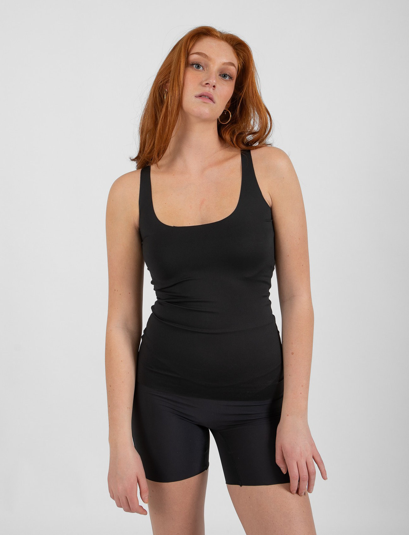 Coster Copenhagen Cc Heart Vida Tank Top, 42, Black, T-Shirts & Toppe > Uden Ærmer, Dame